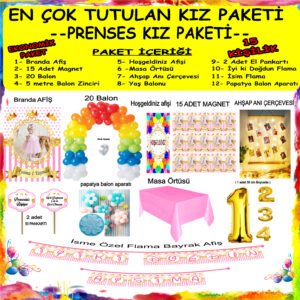 EEN ÇOK TUTULAN KIZ PAKETİ- PEMBE KRALİÇE